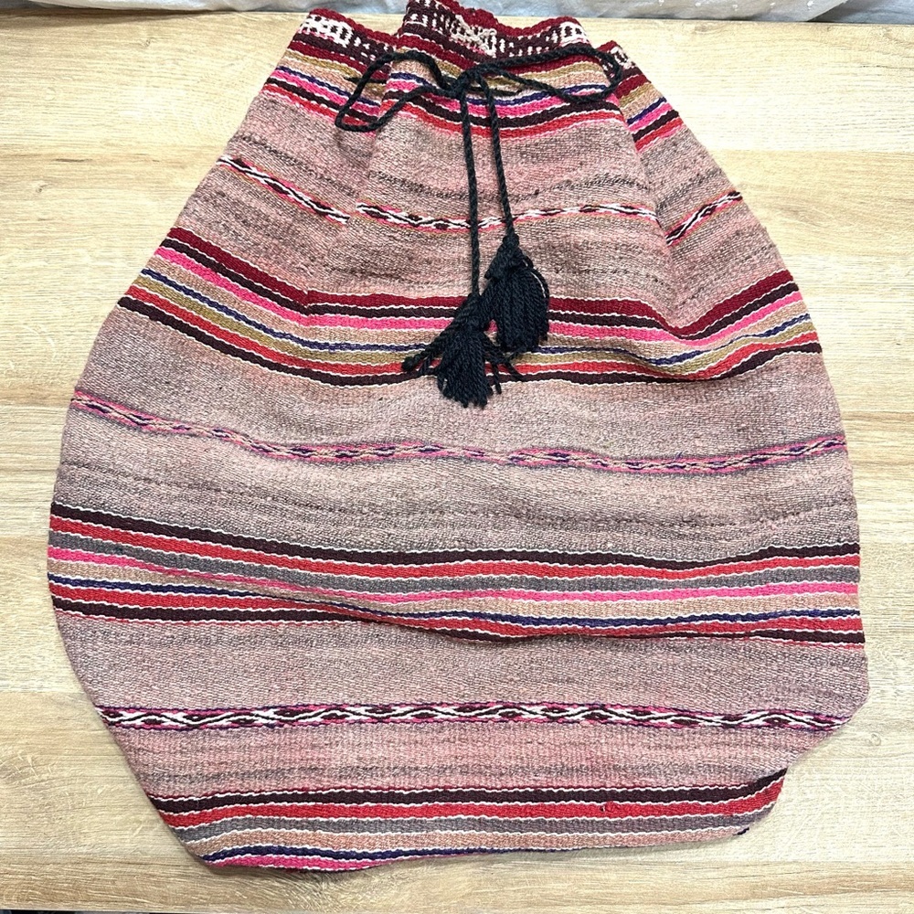 Peruvian‎ Stripe Backpack - Picture 2 of 7
